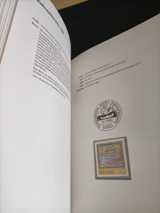 Libro Sellos Alemanes Bundespost 1980 / 125