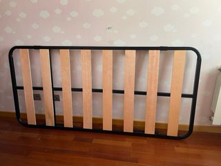 Somier Plegable Metal y Madera