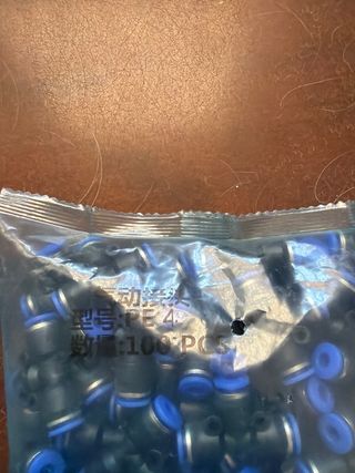 100 piezas de accesorios neumáticos