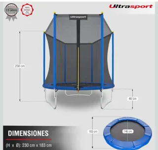Cama elástica infantil Ultrasport