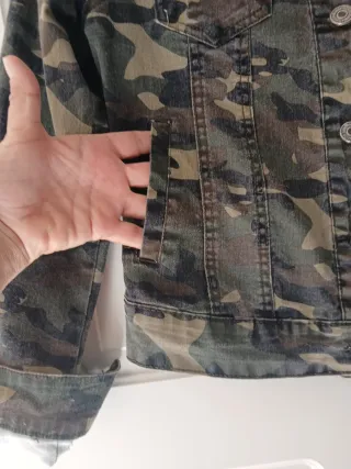 Cazadora tejana camuflaje mujer Talla S