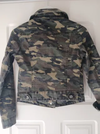 Cazadora tejana camuflaje mujer Talla S
