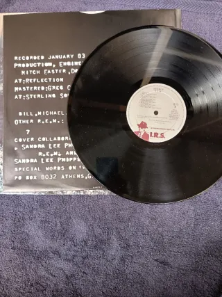 R.E.M. Murmur LP Olanda 1983 1° Edizione Rara