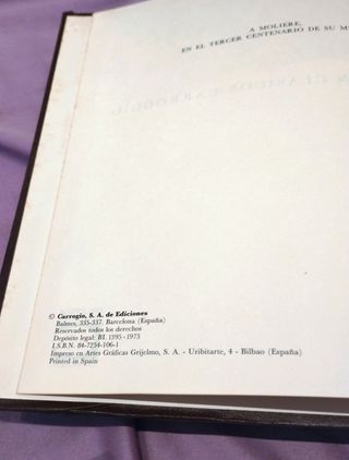 Libros clásicos Carroggio