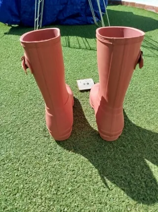 Botas Altas Hunter Mujer Rosa Terracota Nuevas 38