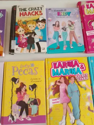 Lote libros infantiles y juveniles niña