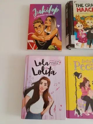 Lote libros infantiles y juveniles niña