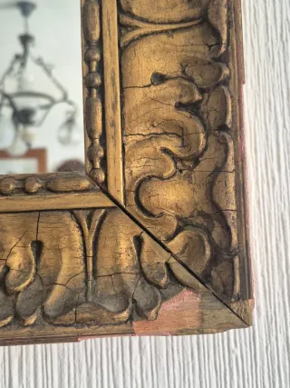 Espejo Pared Dorado 51x56cm