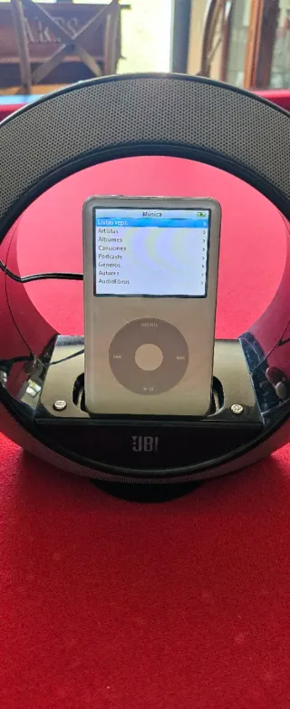 iPod Classic 5ª Gen Plata/Blanco