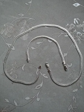 Conjunto Plata 925 Collar y Pulsera Nuevos