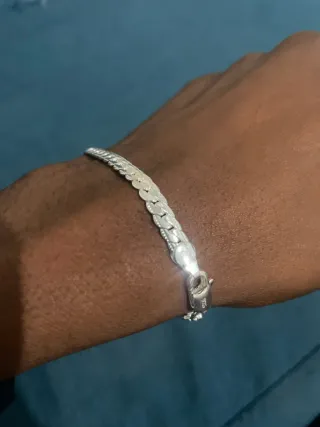 Conjunto Plata 925 Collar y Pulsera Nuevos