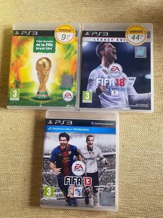 Lote 3 Juegos PS3 FIFA
