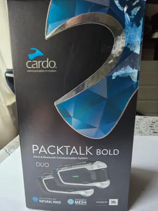 Cardo Packtalk Bold Duo Intercomunicador Moto