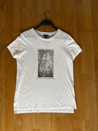 Camiseta fluida Massimo Dutti Talla XS/34