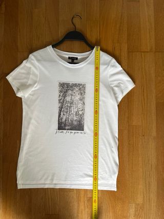 Camiseta fluida Massimo Dutti Talla XS/34