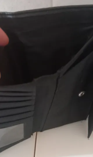 Portafoglio donna nero