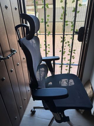 Silla Oficina Ergonómica SIHOO Negra Transpirable