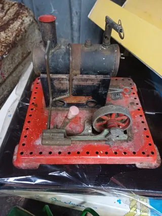 Máquina de vapor antigua