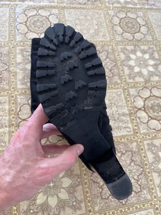 Botas altas mujer negras talla 39