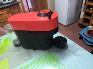 Cafetera Nespresso Krups Roja