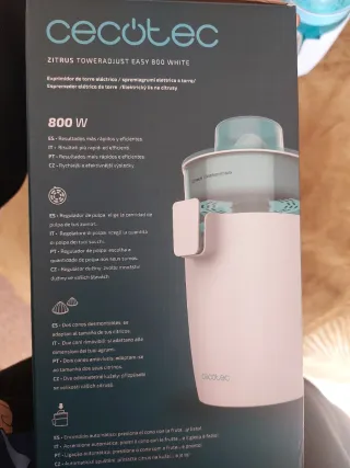 Exprimidor Cecotec Zitrus Toweradjust Easy