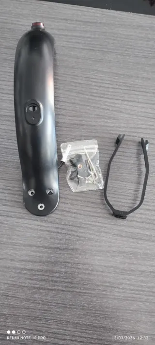 Guardabarros trasero patinete con luz