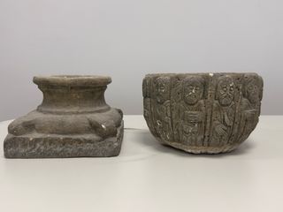 Macetero piedra antiguo Apóstoles