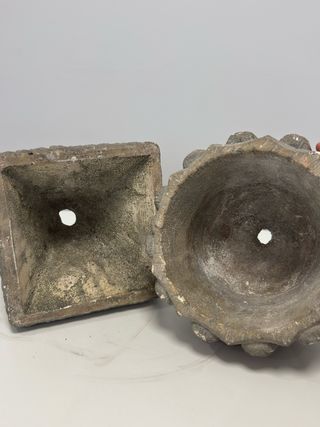 Macetero piedra antiguo Apóstoles