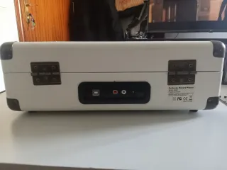 Tocadiscos Maleta Blanco