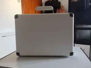 Tocadiscos Maleta Blanco