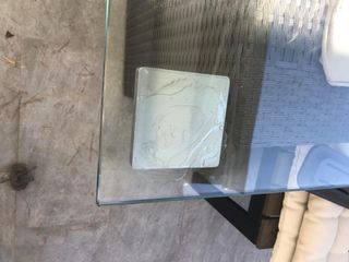 Mesa de comedor cristal 200x100