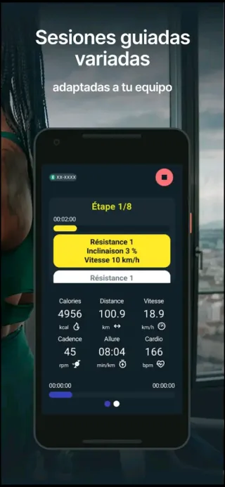 Bicicleta Estática Domyos E-Fold 6