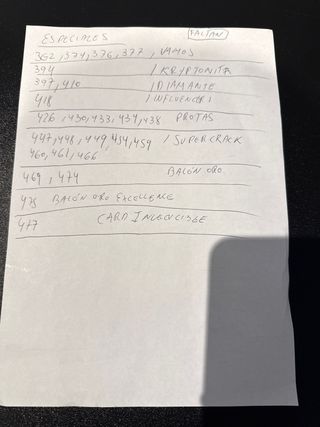 Faltan Cromos Adrenalyn XL Liga Faltan