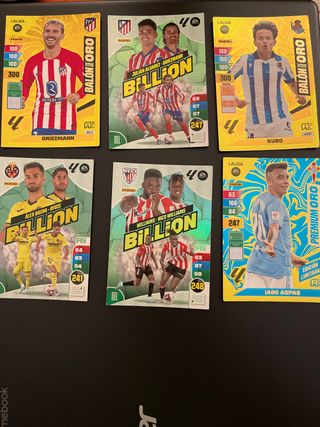 Cartas fútbol Panini LaLiga EA Sports