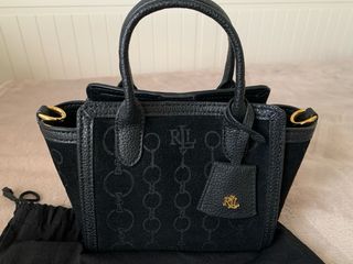 Bolso Tote Ralph Lauren Negro