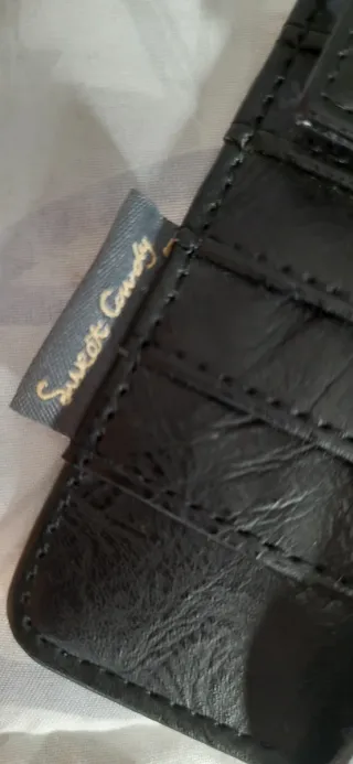 Monedero/Tarjetero Sweet Candy Negro Multicolor