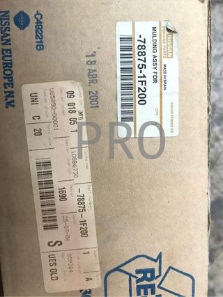 Moldura aletin trasero terrano