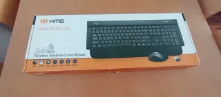 Teclado y Ratón Inalámbricos KMS 2.4 GHz
