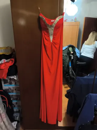 Vestido de fiesta rojo