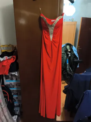 Vestido de fiesta rojo