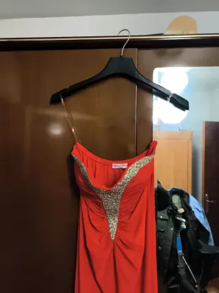Vestido de fiesta rojo