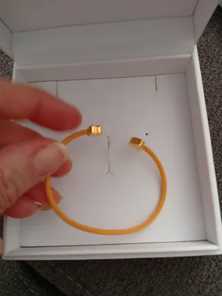 Pulsera Tous Plata Vermeil Corazón y Oso