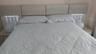 Cabecero 150 + Mesillas Madera