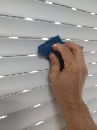 Limpieza de persianas