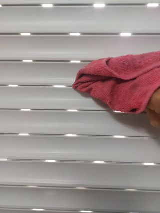Limpieza de persianas