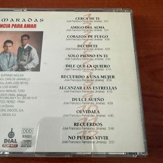 CD Llamaradas “Licencia para amar” (1997)