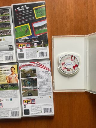 Lote 6 Juegos PSP: Star Wars, PES, NBA, F1