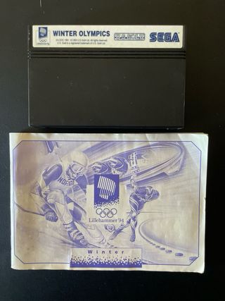 Winter Olympics -Master System- COMPLETO!