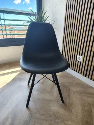 Sillas modernas negras