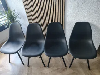 Sillas modernas negras